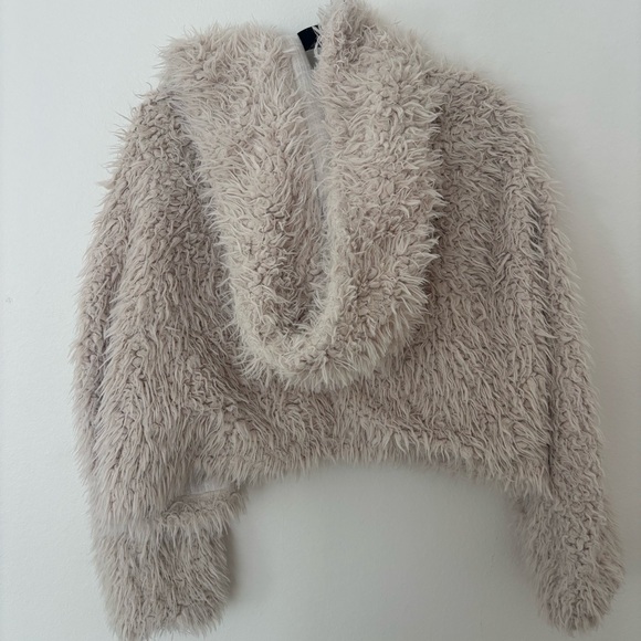 Free People One Zuri Parka Shaggy Coat - Picture 5 of 8